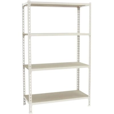 SimonRack Maderclick 4-Regal weiß/hout - Regal SimonRack Maderclick 4-Regal weiß/hout - Regal