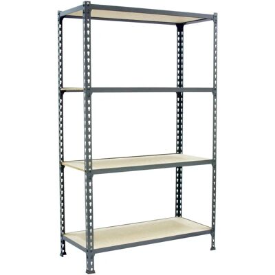 Estantería Metálica SimonRack - 1500x1200x500mm - 4 Estantes de Madera - 200kg Estantería Metálica SimonRack - 1500x1200x500mm - 4 Estantes de Madera - 200kg