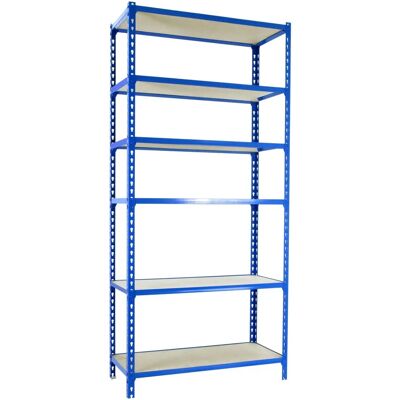Simonrack Maderclick Megaplus 6/500 2500 Azul/Madera Estantería - Shelf Simonrack Maderclick Megaplus 6/500 2500 Azul/Madera Estantería - Shelf