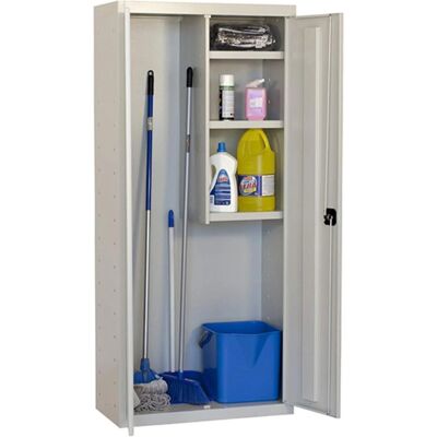Armario metálico de limpieza Simon Rack - 1800x600x400mm - Gris Armario metálico de limpieza Simon Rack - 1800x600x400mm - Gris