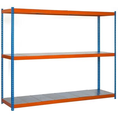 Simon rack 2106-3 Metallo Blu/Arancione/Grigio - Scaffale Simon rack 2106-3 Metallo Blu/Arancione/Grigio - Scaffale