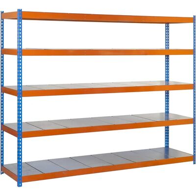Simon Rack 2107-5 Metall Blau/Orange/Galv - Regaltyp Simon Rack 2107-5 Metall Blau/Orange/Galv - Regaltyp