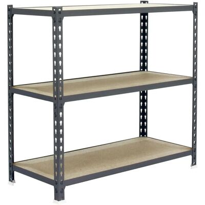 SimonRack Maderclick Superplus 3/300 - Estantería metálica, 3 estantes, 200kg SimonRack Maderclick Superplus 3/300 - Estantería metálica, 3 estantes, 200kg