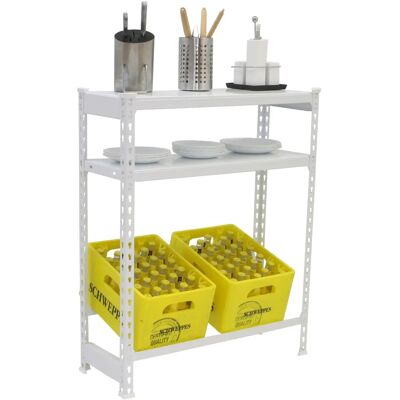 Étagère SimonRack 8425437087776 Blanc - Étagères en Acier Ajustables - Publicité Étagère SimonRack 8425437087776 Blanc - Étagères en Acier Ajustables - Publicité