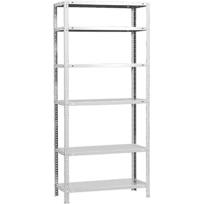 Simonrack Weiße Stahlregal - 6 Einstellbare Regale - 2000x800x300mm - Schwerlastlagerung Simonrack Weiße Stahlregal - 6 Einstellbare Regale - 2000x800x300mm - Schwerlastlagerung