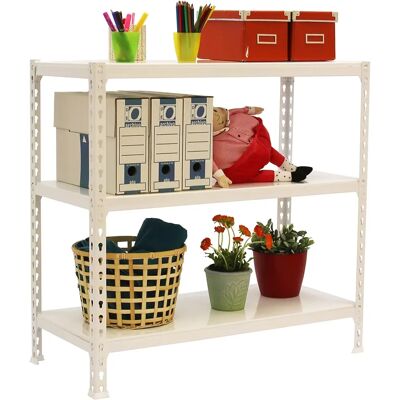 SimonRack - Scaffale metallico grigio 900x1100x500 - Organizzazione SimonRack - Scaffale metallico grigio 900x1100x500 - Organizzazione