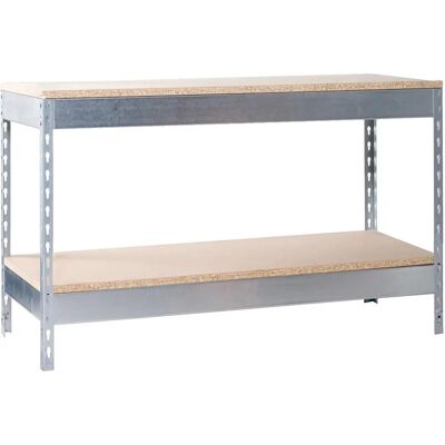 Simon Rack Modell 901245-2 Metallarbeitstisch - Galva/Madera Simon Rack Modell 901245-2 Metallarbeitstisch - Galva/Madera