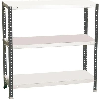 Scaffale in metallo SimonRack 3/300 Antracite/Bianco - Mobili di stoccaggio Scaffale in metallo SimonRack 3/300 Antracite/Bianco - Mobili di stoccaggio