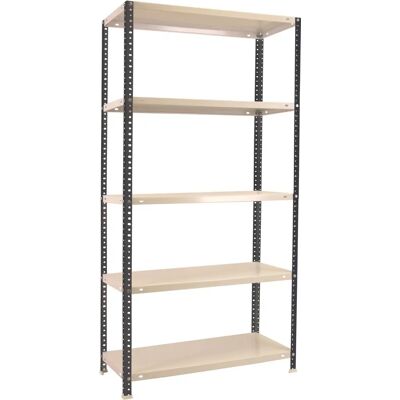Simonrack Modèle - Étagère métallique robuste - 2000x1000x300 - Anthracite/Blanc - Publicité Simonrack Modèle - Étagère métallique robuste - 2000x1000x300 - Anthracite/Blanc - Publicité