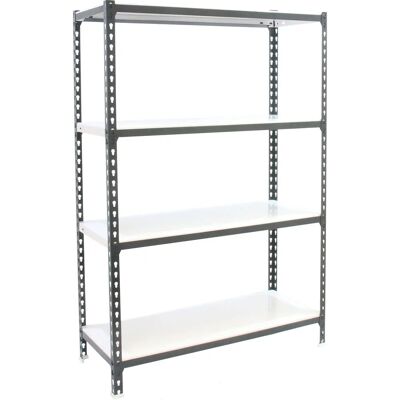 Simonrack Schwerlastregal - 90x40x150 cm - Anthrazit/Weiß Simonrack Schwerlastregal - 90x40x150 cm - Anthrazit/Weiß