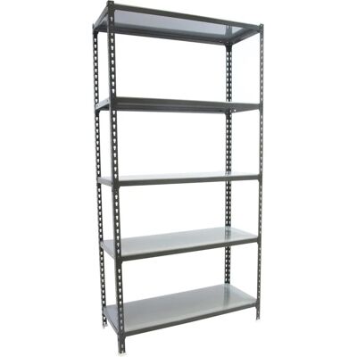 Simonrack Schwerlastregal - 5 Fachböden - Anthrazit/ Silber - Lagerregal Simonrack Schwerlastregal - 5 Fachböden - Anthrazit/ Silber - Lagerregal