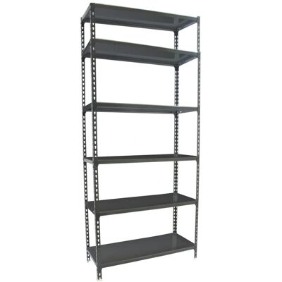 Étagère SimonRack 6/300 Anthracite - Sans vis, métal 6 étagères - Publicité Étagère SimonRack 6/300 Anthracite - Sans vis, métal 6 étagères - Publicité