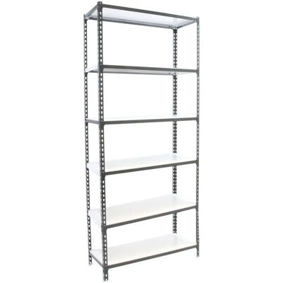 Estantería metálica SimonRack Superplus - 6/500 Antracita/Blanco Estantería metálica SimonRack Superplus - 6/500 Antracita/Blanco