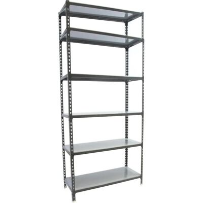 Simon Rack - Estantería metálica 6/400 2500 Antracita/galva - Almacenaje Simon Rack - Estantería metálica 6/400 2500 Antracita/galva - Almacenaje