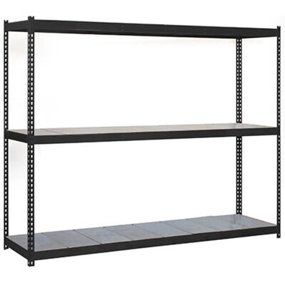 Simon Rack - Modello 1504-3 - Metallo Grigio/Nero - Scaffale Simon Rack - Modello 1504-3 - Metallo Grigio/Nero - Scaffale