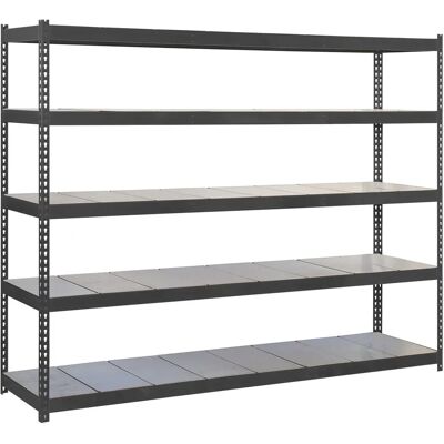 Étagère SimonRack 1807-5 Métal - Antracite/Galva - Publicité Étagère SimonRack 1807-5 Métal - Antracite/Galva - Publicité