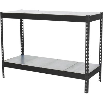 Ecoforte 1506-2 Metallregal - Mittlere Belastbarkeit - 900x1500x600 mm Ecoforte 1506-2 Metallregal - Mittlere Belastbarkeit - 900x1500x600 mm