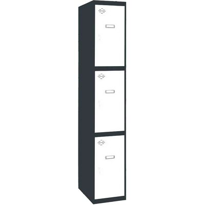 SimonRack 8425437105883 Armario metálico - Antracita/Blanco - 3 Puertas SimonRack 8425437105883 Armario metálico - Antracita/Blanco - 3 Puertas
