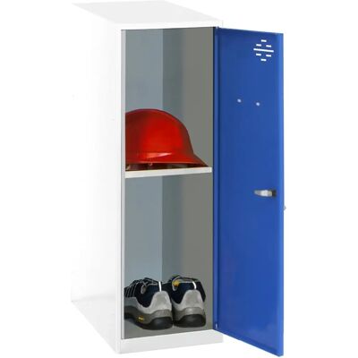 Simonrack Mini Taquilla Metálica Blanco/Azul - Taquilla Simonrack Mini Taquilla Metálica Blanco/Azul - Taquilla