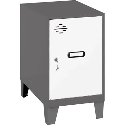 Casillero de acero Simonrack Anthracita-Blanco - Taquilla Casillero de acero Simonrack Anthracita-Blanco - Taquilla