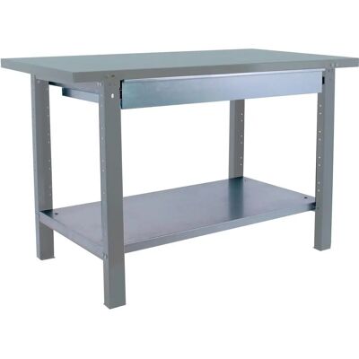 Banco de trabajo de metal Simon Rack BT6 Pro - Acero - Gris Banco de trabajo de metal Simon Rack BT6 Pro - Acero - Gris