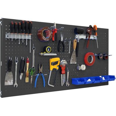 Simonwork - Panel para herramientas Simon Rack - 1500x600mm - Antracita Simonwork - Panel para herramientas Simon Rack - 1500x600mm - Antracita