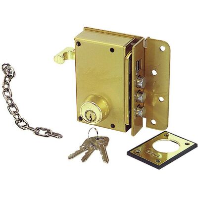 UCEM 03010315 cerradura de puerta/cerrojo - Derecha - Acabado hierro esmaltado UCEM 03010315 cerradura de puerta/cerrojo - Derecha - Acabado hierro esmaltado