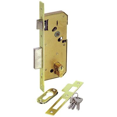 Cerradura Ucem 5255-hl/50 Hierro Latonado - Cerradura de puerta Cerradura Ucem 5255-hl/50 Hierro Latonado - Cerradura de puerta