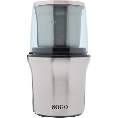 Sogo SS-5230 - Acciaio inossidabile - Macinino con lame Sogo SS-5230 - Acciaio inossidabile - Macinino con lame
