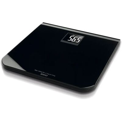 Pèse-personne noir Sogo Modèle BAB-SS-3975 - pèse-personne Pèse-personne noir Sogo Modèle BAB-SS-3975 - pèse-personne