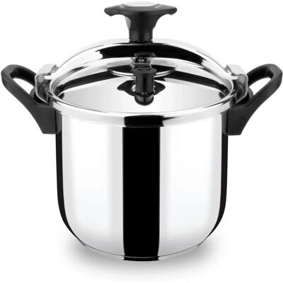 Sogo Aço Inoxidável 10L Panela de Pressão - Abertura Fácil Sogo Aço Inoxidável 10L Panela de Pressão - Abertura Fácil