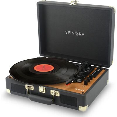 Sogo - TDA-SS-8645 - trazione a cinghia - Nero - Legno - Giradischi Sogo - TDA-SS-8645 - trazione a cinghia - Nero - Legno - Giradischi