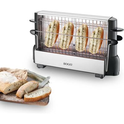 Sogo Tostapane Verticale 4 Fette 700W Sogo Tostapane Verticale 4 Fette 700W