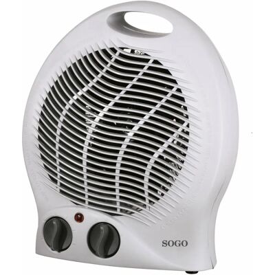 Sogo CAL-SS-18305 - Calefactor de ventilador eléctrico Sogo CAL-SS-18305 - Calefactor de ventilador eléctrico