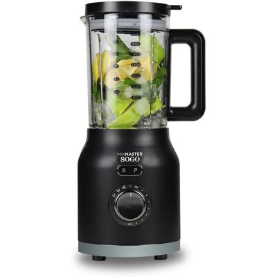 Sogo Mixmaster Glasmixer 1,8 L - 1200 W - NOIR Sogo Mixmaster Glasmixer 1,8 L - 1200 W - NOIR