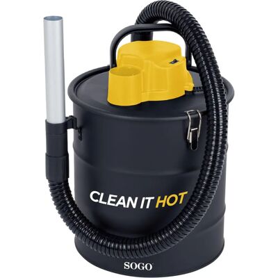 Sogo Aspirateur à Cendres - 1200W, 20L, Filtre HEPA, Accessoires - Publicité Sogo Aspirateur à Cendres - 1200W, 20L, Filtre HEPA, Accessoires - Publicité