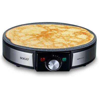 Sogo CMA-SS-7187 - Preto - Máquina de Crepes Sogo CMA-SS-7187 - Preto - Máquina de Crepes