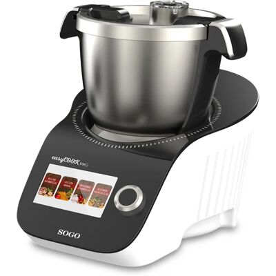 EasyCook Pro - Czarny, Stal nierdzewna, Biały - Robot kuchenny EasyCook Pro - Czarny, Stal nierdzewna, Biały - Robot kuchenny