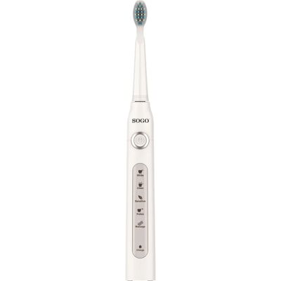 Spazzolino Elettrico Sogo - Bianco - Ricaricabile, 5 Modalità Spazzolino Elettrico Sogo - Bianco - Ricaricabile, 5 Modalità