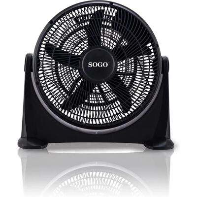 Sogo VEN-SS-21095 - Negro - Ventilador doméstico Sogo VEN-SS-21095 - Negro - Ventilador doméstico