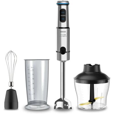 Sogo BAT-SS-14490 - Acciaio inossidabile - Frullatore a immersione Sogo BAT-SS-14490 - Acciaio inossidabile - Frullatore a immersione