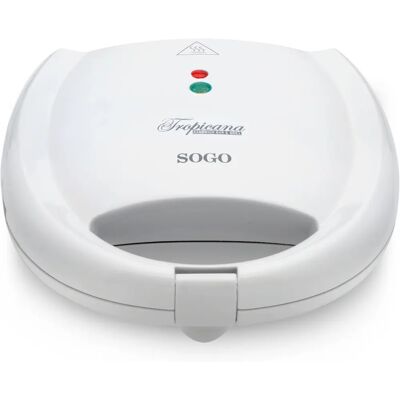 Sogo SAN-SS-1880 Griglia Sandwich Bianca - Sandwich Maker Sogo SAN-SS-1880 Griglia Sandwich Bianca - Sandwich Maker