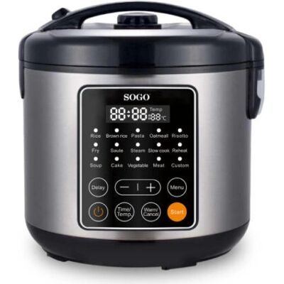 Sogo - OLL-SS-10620 - 5L - panela de pressão elétrica Sogo - OLL-SS-10620 - 5L - panela de pressão elétrica