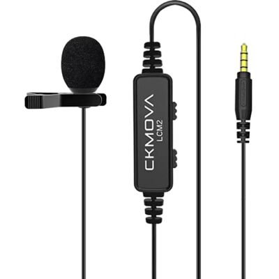 CKMOVA LCM2 - Microphone Lavalier - Omnidirectionnel, câble 6m, pour smartphone et caméra - Publicité CKMOVA LCM2 - Microphone Lavalier - Omnidirectionnel, câble 6m, pour smartphone et caméra - Publicité