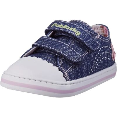 Scarpe da ginnastica in tela blu navy per ragazze - Sneakers Scarpe da ginnastica in tela blu navy per ragazze - Sneakers
