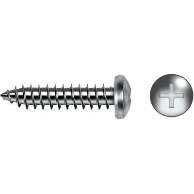 Tornillos de Acero Zincado Celo - 4,8x19mm - 250 Unidades Tornillos de Acero Zincado Celo - 4,8x19mm - 250 Unidades