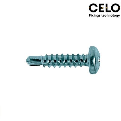 Tornillo autorroscante CELO 4,2x25mm Zincado - 250 Unidades Tornillo autorroscante CELO 4,2x25mm Zincado - 250 Unidades