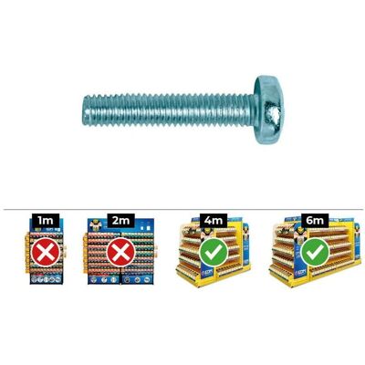 CELO 5x20mm Zinkschrauben - 250 Stück CELO 5x20mm Zinkschrauben - 250 Stück