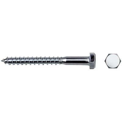 CELO 8x60 mm Zinkbeschichtete Stahl- und Nylon-Holzschrauben CELO 8x60 mm Zinkbeschichtete Stahl- und Nylon-Holzschrauben