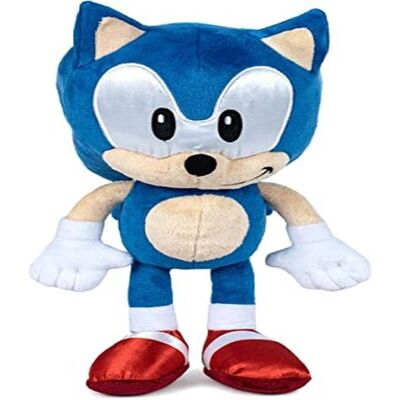 BEM'S Sonic the Hedgehog pluszowa zabawka - 28cm - Oficjalna licencja BEM'S Sonic the Hedgehog pluszowa zabawka - 28cm - Oficjalna licencja